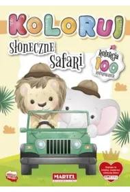 S�oneczne safari. Koloruj