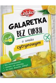 Celiko Galaretka bez cukru o smaku cytrynowym bezglutenowa 14 g