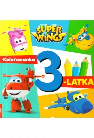 Super Wings Kolorowanka 3-latka