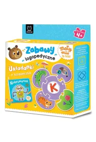 Puzzle Ma�y mi� to lubi  Zabawy logopedyczne.Uk�adanki   ksi��eczka Aksjomat