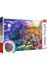 Puzzle spiralne 1040 el. Magiczna zatoka Trefl