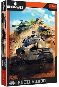Puzzle 1000 el. World of Tanks: Czo�gi w boju Trefl