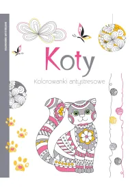 Koty. Kolorowanki antystresowe