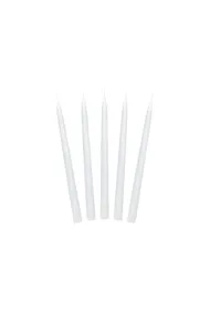 PartyDeco �wieca sto�kowa matowa, bia�y, 24cm  1 op. / 10 szt.