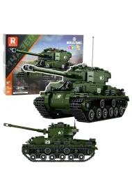 Klocki konstrukcyjne czo�g Sherman M4A3E8 1:30