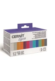 Cernit Modelina kolory z efektami 12 x 25 g