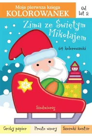 Zima ze �wi�tym Miko�ajem. 64 kolorowanki