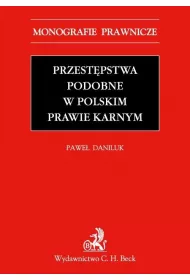 eBook Przestpstwa podobne w polskim prawie karnym pdf