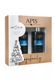 Apis Zestaw prezentowy My happiness nawilajcy el pod prysznic + nawilajcy balsam do ciaa i doni 300 ml + 300 ml