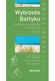 Mapa Wybrze�e Ba�tyku 1:50 000