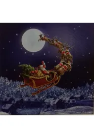 Paw Serwetka BN Lunch Decor Christmas sleigh 33x33 20szt./op.