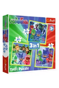 Puzzle 3w1 Gotowi do dzia�ania Trefl