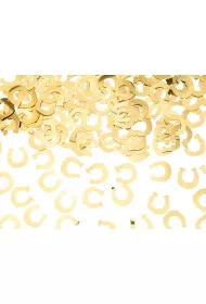 Konfetti podkowy zote 15g
