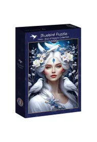 Puzzle 1000 el. Kolekcja natury - Horea Bluebird Puzzle