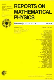 Reports on Mathematical Physics 81/1 2018