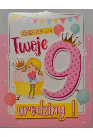 Yeku Karnet Urodziny 9