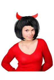 Arpex Ozdoba hallowen peruka Diablicy
