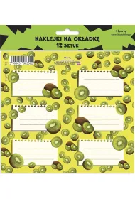 Henry Naklejki na ok�adk� - Kiwi 12 szt.