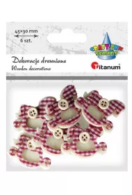 Titanum Filcowe koniki na biegunach 3D 6 szt.