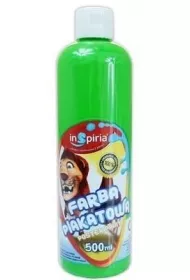 InSpiria Farba plakatowa zielona 500 ml