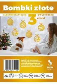 Kunke Bombki dwustronne elektrostatyczne 3 szt.