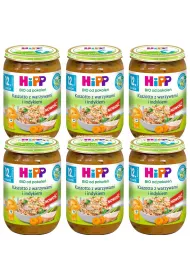 Hipp Kaszotto z warzywami i indykiem po 12. miesicu zestaw 6 x 250 g Bio