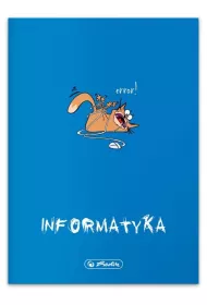 Herlitz Zeszyt A5 Eco Informatyka kratka 60 kartek