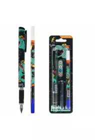 Pi�ro wieczne z nabojami i wymazywaczem Skate Dino STARPAK 536383