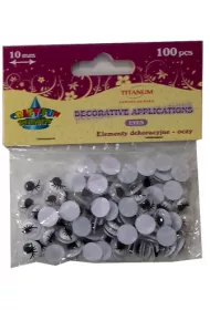 Titanum Oczy bez kleju z rz�sami 10mm