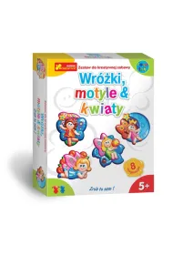 Ranok-Creative Magnesy Wr�ki motyle i kwiaty