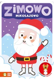 Zimowo miko�ajowo. Kolorowanki z naklejkami