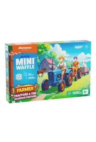 Mini Waffle KLOCKI KONSTR WAFLE MINI 100EL TRAKTOR I LAKA PU