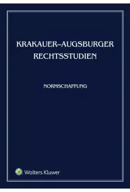 eBook Krakauer-Augsburger Rechtsstudien. Normschaffung pdf
