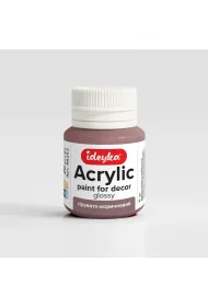 Ideyka Farba akrylowa Szarobr�zowy 20ml