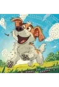 Mozaika piankowa Biegn�cy pies 25x25 cm FUN&JOY Titanum