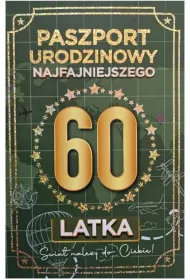 Yeku Karnet Urodziny 60 Nowy paszport m�skie