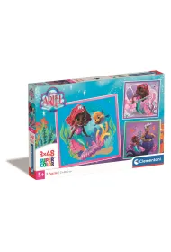 Puzzle 3x48 el. SuperColor. Ariel Clementoni