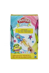 Play-Doh Ciastolina elastyczna 4 kolory fluo Hasbro