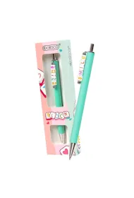 Cresco D�ugopis Block z koralikami SMILE w etui zielony