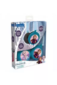 Skadane suchawki przewodowe stereo Frozen z gonoci bezpieczn dla dzieci Lexibook HP010FZ
