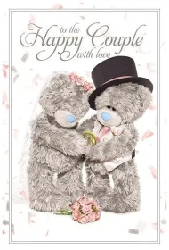 Carte Blanche Karnet holograficzny 3D To the Happy Couple With Love 228x152