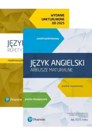 Pakiet Matura 2026: J�zyk angielski. Repetytorium maturalne. Poziom rozszerzony z materia�em podstawowym, J�zyk angielski. Arkusze maturalne. Poziom podstawowy, rozszerzony, dwuj�zyczny