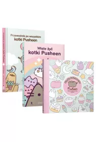 Pakiet: Przewodnik po wszystkim kotki Pusheen, Wiele y kotki Pusheen, Pusheen. Sodka kolorowanka. Koloruj i zgaduj z kotk Pusheen