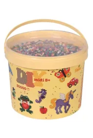 Koraliki Midi w wiaderku 30000el Hama