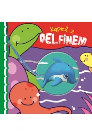 Ksi��eczka do k�pieli z zabawk�. Kapiel z delfinem