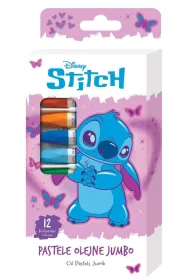 Beniamin Pastele olejne Jumbo Stitch Pink 12 kolor�w