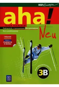 AHA NEU 3B Podrcznik z wiczeniami +CD kurs podstawowy