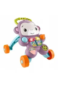 Mattel Fisher-Price Fioletowa Ma�pka Interaktywny Chodzik