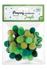 Interdruk Pompony do dekoracji Jungle