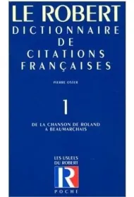 Dictionnaire poche citations francaises T.1